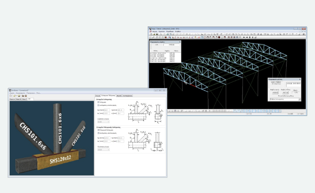 FespaM video - Τα δικτυώματα και οι συνδέσεις τους - υπολογισμός συγκολλητών συνδέσεων κοιλοδοκών
