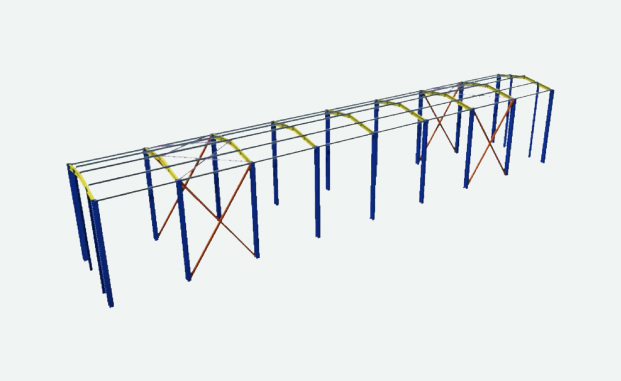 FespaM video - Παράδειγμα μεταλλικού στεγάστρου με κορφιά