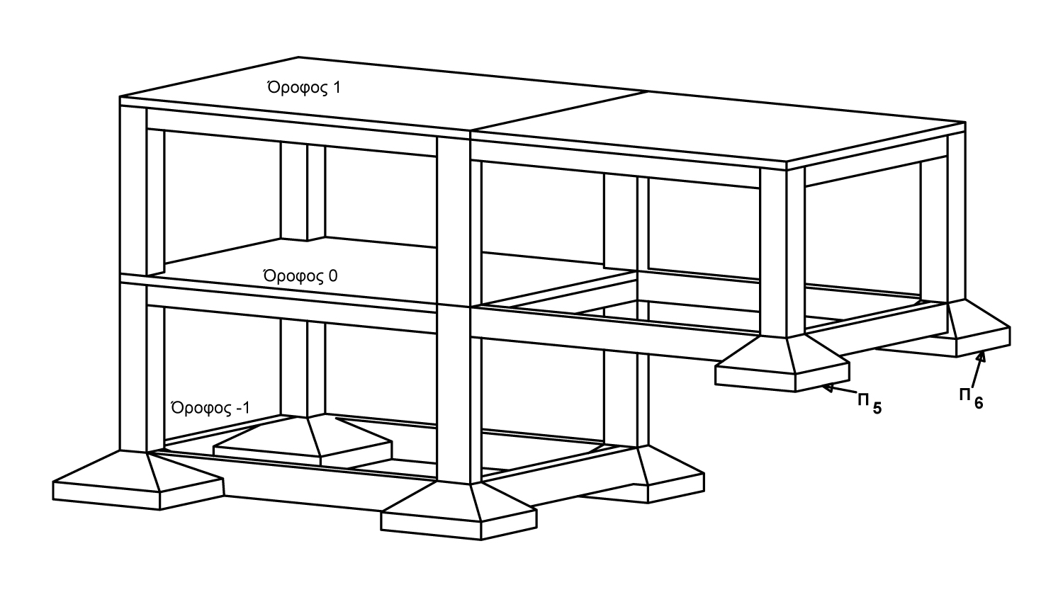 Fespa tutorial - Kτίριο με ανισόσταθμη θεμελίωση - Κατασκευή υπόλοιπης θεμελίωσης